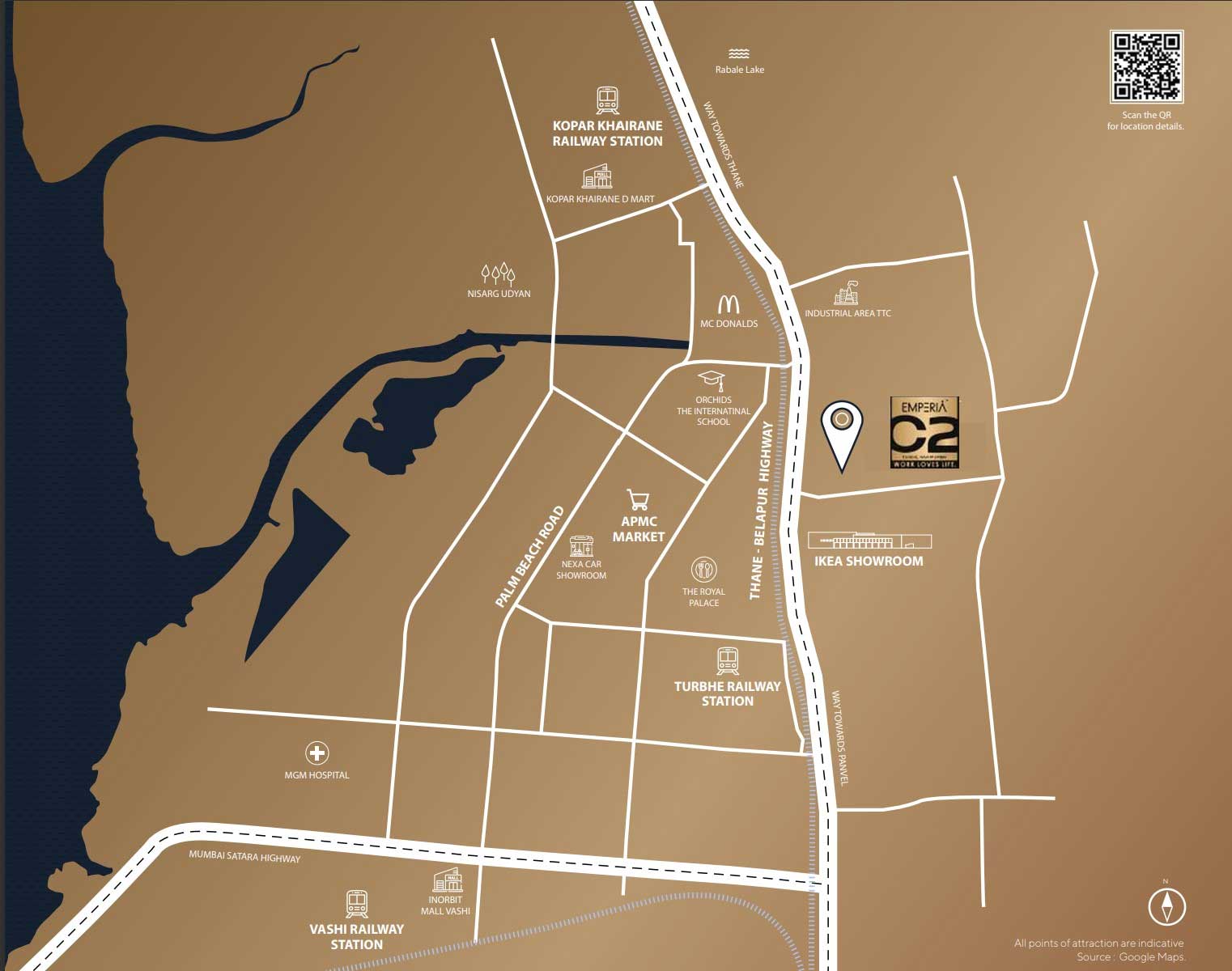 Emperia C2 Location